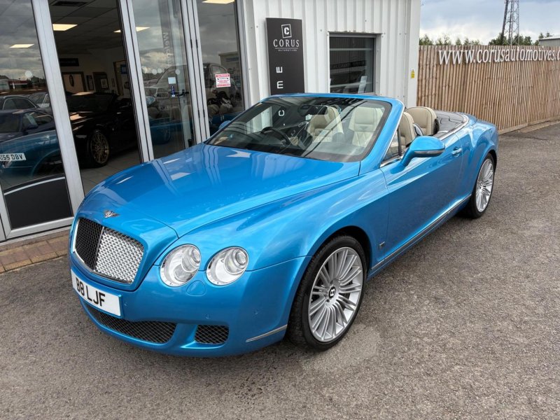 BENTLEY CONTINENTAL 6.0 W12 GTC Speed Auto 4WD Euro 4 2dr (2010/60)